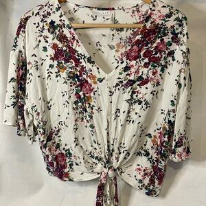 Women’s floral blouse